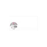 Paquet de 25 cartes simples Pollen 106x213mm 210g/m² - Blanc