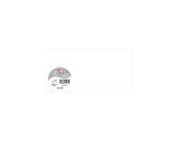 Paquet de 25 cartes simples Pollen 106x213mm 210g/m² - Blanc