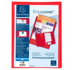 Chemise de présentation polypropylène souple Krea Cover - A4