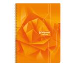 7000, Schrift spiraal 24x32 90 blad séyès 70g. - Geassorteerde kleuren