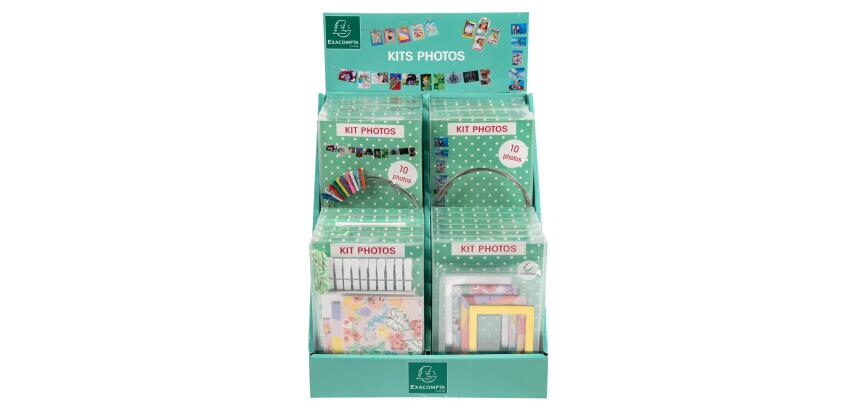 Filled photo kit display - Multicolour