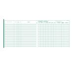 Piqûre 27x32cm - Registre unique du personnel (salariés et stagiaires) - 56 pages