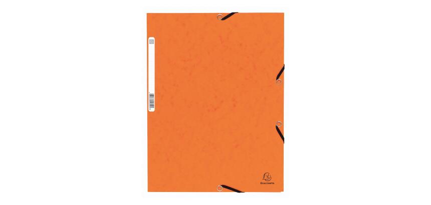 Chemise à élastiques 3 rabats carte lustrée 355g/m2