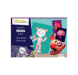Boîte créative, Decalco Mania, Corps humain - Multicolore