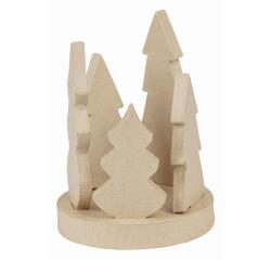 Bougeoir forêt - Kraft