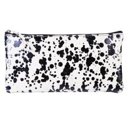 COSMICUIR GLAD LEDER Etui 22x11 cm - Donkerblauw