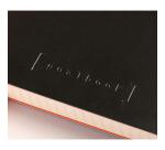 Rhodiarama Goalbook souple A5 240 pages petits carreaux 5x5 papier ivoire 90g - Noir