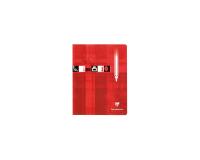 Cahier Dessin piqué 17x22cm 32 pages uni Rouge - Rouge