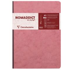 Carnet brochure Age Bag A5 192 pages ligné - Rose antique