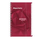 Répertoire reliure intégrale 7000 11x17 cm 180 pages petits carreaux 70 g - Assortis