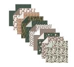 Clairefontaine Origami Paper - 15x15cm - 60 Sheets - Cosy Christmas (Multicolour) - Multicolour