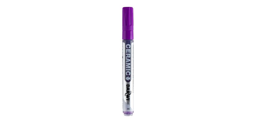 Darwi Ceramic Paint Marker - 2 mm - Purple