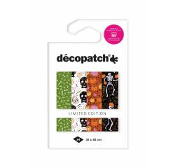 Assortiment 4 foliepapieren Skeletten
