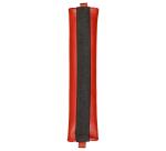 Trousse plate en cuir à élastique Age Bag 20x4,5 cm - Rouge