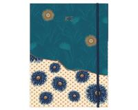 K3 blue, Chemise à élastique 24x32 cm. - Multicolore