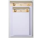 Blok FAF compleet 18,5x11,5cm N°3 effen - Wit