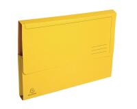 Forever Recycled Document Wallets A4 - Yellow