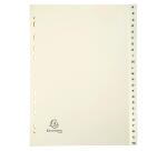 Indices A4 24 Part A-Z Ivory - Ivory