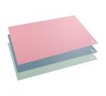 Exacompta AutentiK Cardboard Deskmat 575x375mm Assorted - Assorted colours