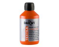 DARWI Flacon de 250 ml de Peinture Textile Opaque - Orange