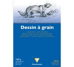 Clairefontaine A4 Grained Drawing Paper Pad 160g 20 Sheets