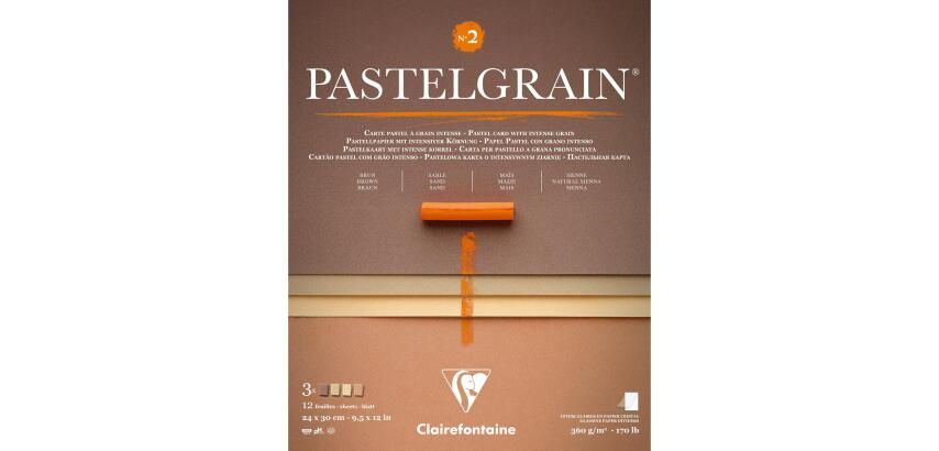 PastelGrain bloc collé n°2 12F 24x30cm 360g