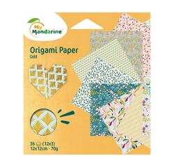 Origamipapier Goud - Goud
