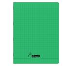 Cahier piqué 8000 POLYPRO Déficients visuels 24x32 cm 96 pages grands carreaux 2, 5mm agrandi 10/10 90 g - Assortis