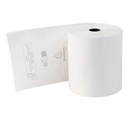 Rotolo per registratore di cassa 80x70mm - 72mt - 1 rotolo termico da 48g - Bianco