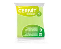 CERNIT - A Bar of Neon Light Polymer Clay - Baking Modelling Clay - Yellow colour - 56 g block - CE0930056700C - Yellow