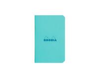 Cahier piqué Rhodia Couleurs Azur 7,5x12 cm - Azur