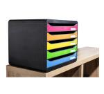 Cassettiera Big Box Plus horizon 5 cassetti Glossy