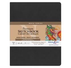 Nova Series, Skizzenbuch mit flexiblem Einband, Fadenbindung, 50 Blatt 20,3x25,3cm 150g - Beige