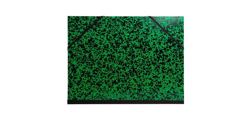 Zeichenmappe mit Gummizug für Format DIN A4 Annonay, DIN A4 Überbreite 26x33cm - Grün