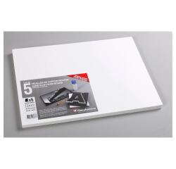 Carton Mousse lot 5 feuilles A3 3mm - Blanc