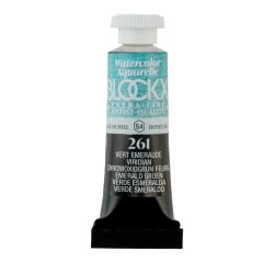 Aquarellfarbe, Smaragdgrün - Tube 5ml - Smaragdgrün|