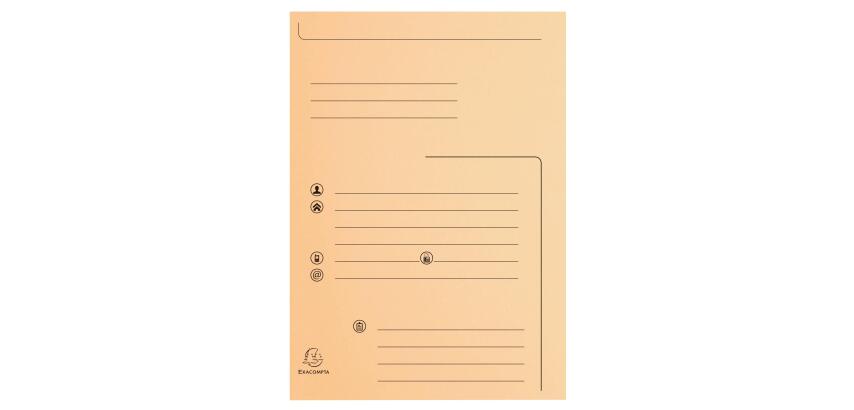 Pk 25 Folders Super210 Print 2 Flap
