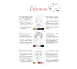 ODELIA, Bloc de coloriage multi-techniques de 20 feuilles A4 250g, Les femmes