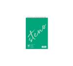 Steno Desk Pad A5 70g, 90 Shts, Plain - Light Green|