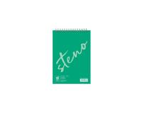 Bloc de bureau Sténo reliure intégrale en-tête A5 90 feuilles uni 70 g - Vert clair