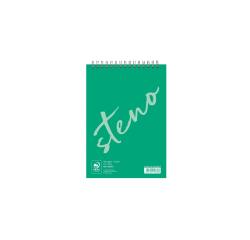 Steno Desk Pad A5 70g, 90 Shts, Plain - Light Green|