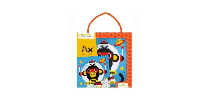 Pix Gallery, Kreuzstich, Kosmonaut - Blau
