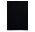 Register 29,7x21cm 5x5 foliiert 300 Seiten - Schwarz Leinen