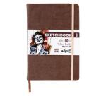 DFY Sketchbook 14x21 80F 140g - Brun