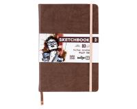 DFY Sketchbook 14x21 80F 140g - Brun
