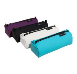 Exacompta Titane Semi,Round Pencil Case - Assorted colours