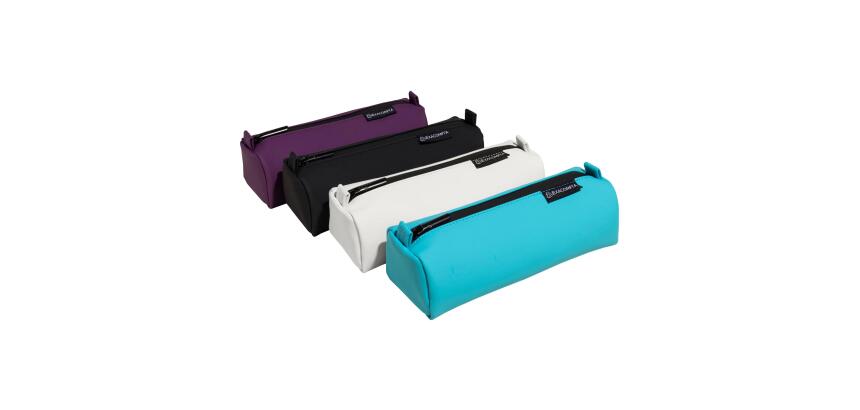 Trousse semi-ronde Titane - Couleurs assorties