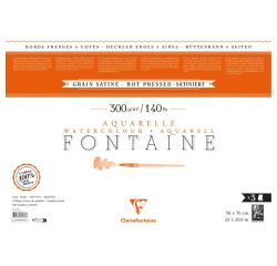 Fontaine pak 3 blad 56x76cm 300g 4 schepranden gesatineerd