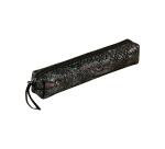 CÉLESTE CUIR Trousse SLIM 4x2,5x19,5 cm Lazer Noir