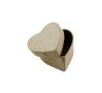Mini boîte coeur 5x5x3cm - Kraft